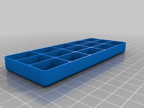 my customized square trays 1 organization 3d print model - Mito3D