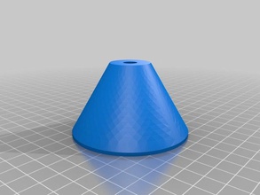 support solide en forme de cône 3d l'imprimante accessoires 3d print model - Mito3D