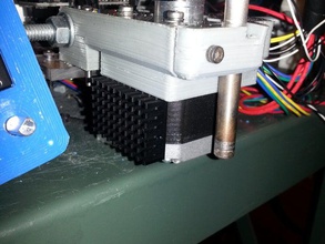 lower motor mount clamp 3d printer parts 3d print model - Mito3D