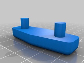 asiento de inodoro parachoques cuarto baño 3d print model - Mito3D