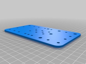 makerslide taşıma plakası standart parçaları 3d print model - Mito3D