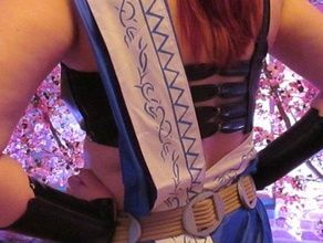 final fantasy xii fang belt buckles sash stencil costume costumechallenge 3d print model - Mito3D