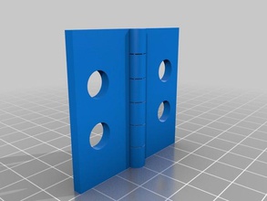 bisagra parçalar özelleştirilmiş 3d print model - Mito3D