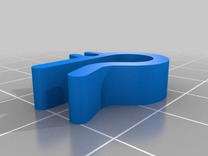 filamento clip de 3 mm otros agregar práctica reprap carrete 3d print model - Mito3D