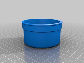mid 90s ford pickup center console cupholder other 3d part sketchup useful 3d print model - Mito3D