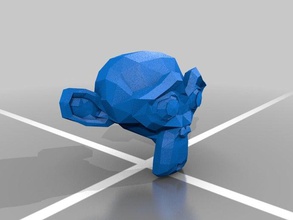 monkey test Kunst 3d print model - Mito3D