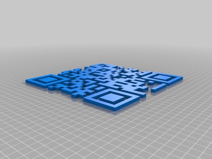 ktg código qr organização personalizado 3D print model - Mito3D