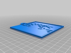 riley 2d sanat özelleştirilmiş 3d print model - Mito3D