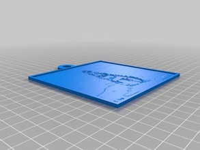 lithopane 1 2 d sanat özelleştirilmiş 3d print model - Mito3D