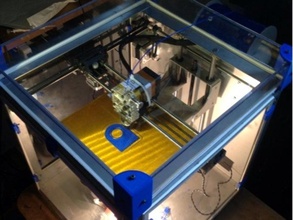 kajakens solidoodle 3 enclosure 3d printer accessories kajaken kajakmannen inkapsling lid 3d print model - Mito3D