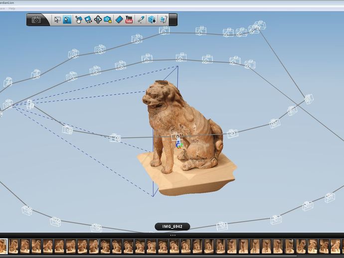 tutore leone sculture il buddismo giappone 3D print model - Mito3D