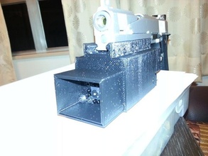 night vision lens battery housing picatinny rail compatible diy 3d print model - Mito3D