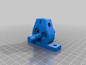 threadless tornillo guía personalizada de la máquina herramientas 3d print model - Mito3D