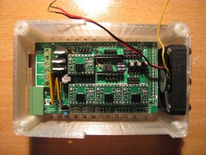 rampes de 13 cas d'autres arduino mega la boîte l'électronique le mont openscad paramétrique reprap 3d print model - Mito3D