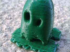 poco fantasma verde otros destacados de haloween 3d print model - Mito3D
