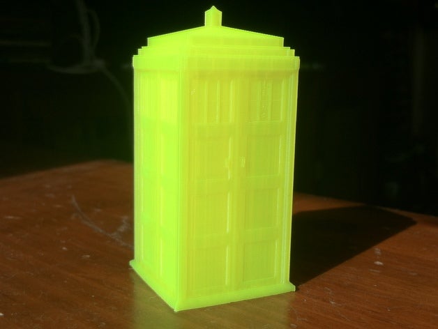 doctor tardis models drwho police public call box time machine whovian 3D print model - Mito3D