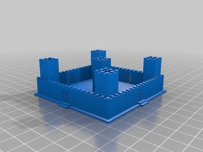 meine Letzte castel - Spielzeug Spiele printcraft 3d print model - Mito3D