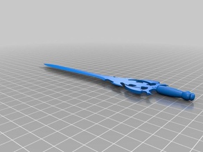 fantasy sword hand tools 3d print model - Mito3D