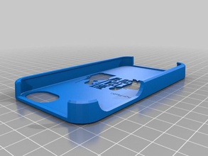 test case per iphone accessori personalizzato 3d print model - Mito3D