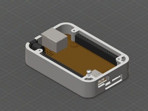 beagle osso preto modular caso eletrônica 3d print model - Mito3D