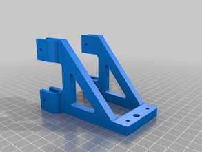 custom extruder mount reprappro mono mendel 3d printer accessories 3d print model - Mito3D