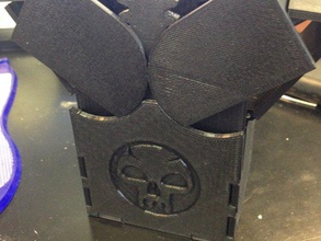 magic gathering güverte kutusu yeniden boyutlandırıldığında menteşeli araçlar 3d print model - Mito3D