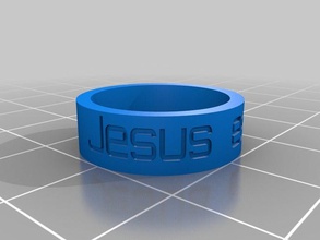 christian ring rings customized 3d print model - Mito3D