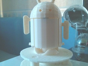 robot danzante penguinandroid modello i spin wiggle 3d print model - Mito3D