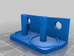 cabeça da escova titular casa de banho 3d print model - Mito3D