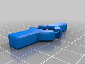 câble passant mécanique les jouets openscad 3d print model - Mito3D