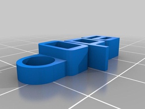 opa keychain organization customized 3d print model - Mito3D