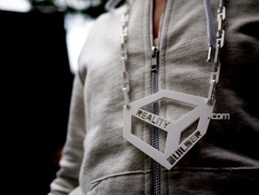 bling-bling outros cadeia a moda jóias lasercut corte laser rhino wearable 3d print model - Mito3D