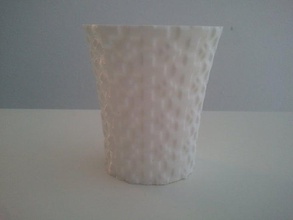 weekly cup 31 made swiss kitchen dining 3d art household ornament pla single walled supportless ultimaker useful vase 3d print model - Mito3D