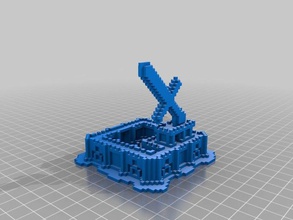 kings castle 20 decor 3d print model - Mito3D