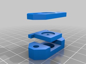 paramétrique de la platine d'extrémité ultimaker d'autres movedtoyoumagine 3d print model - Mito3D