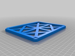 stackable routermodem tray computer base rack 3d print model - Mito3D