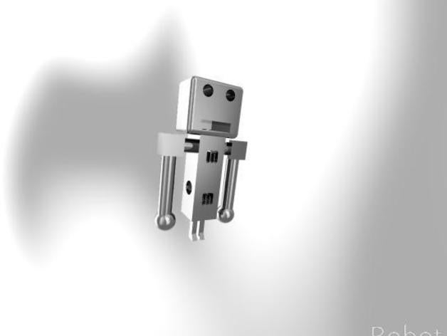 steel robot other 3D print model - Mito3D