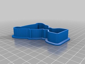 cascadia cup cortador de galletas cocina comedor personalizado 3d print model - Mito3D