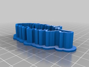 cascadia douglas fir cortador de cookie a cozinha jantar personalizado 3d print model - Mito3D