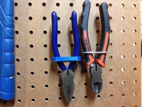 pegboard pliers holder tool holders boxes 3d print model - Mito3D