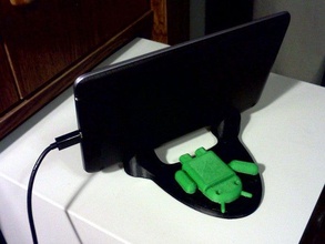 la nexus 7 stand android de tablette support pour 3d print model - Mito3D