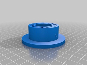 my customized 1kg spool holder gear bearing 2 3d printer accessories 3d print model - Mito3D