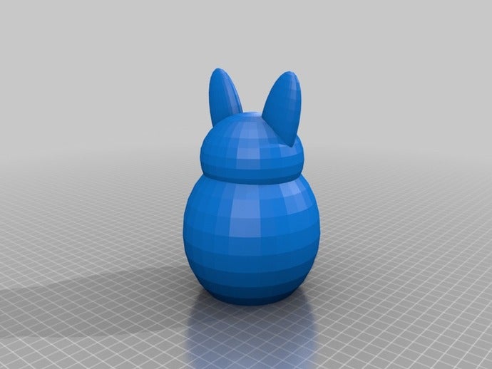 bunny wip animals 3D print model - Mito3D