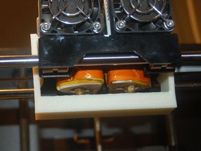 complemento de la boquilla nivelador replicator 2x 3d impresora accesorios antidisestablishmentarianism fácil extrusoras fernald filamento revisión hack el nivel los cabezales impresión mk7 mk8 modificación reparación stepstruder 3d print model - Mito3D