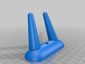 Paddel-Ruder-hook sport im freien angepasst 3d print model - Mito3D