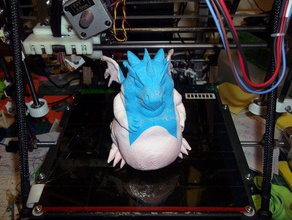 no support needed roal bratty dragon prototype other color colour coloured faberdashery multi parts pla featured 3d print model - Mito3D