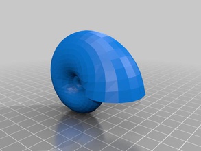 projet shellter nautilus shell coque intégrale d'autres projectshellter 3d print model - Mito3D