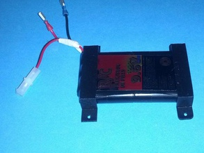 96 volts rc bateria titular veículos 3d print model - Mito3D