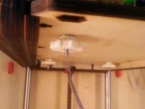 3mm nut 3d printer parts knob 3d print model - Mito3D