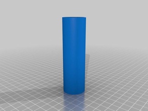 pipe top piece 2 3 containers customizer tube 3d print model - Mito3D